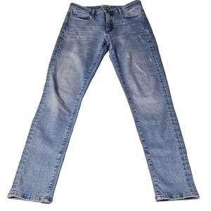 Triarchy Jeans Womans Sz 28 X 30 High-Rise‎ Skinny Organic Paint Splattered